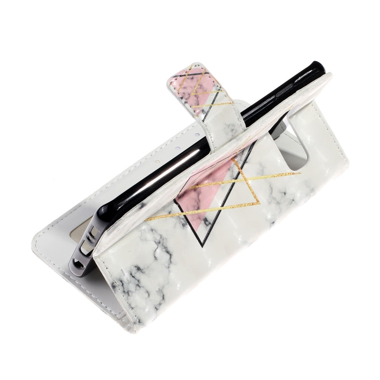 3D Painted Pattern Left and Right Open Holster, With Stand & Card Slot & Wallet For Galaxy S10