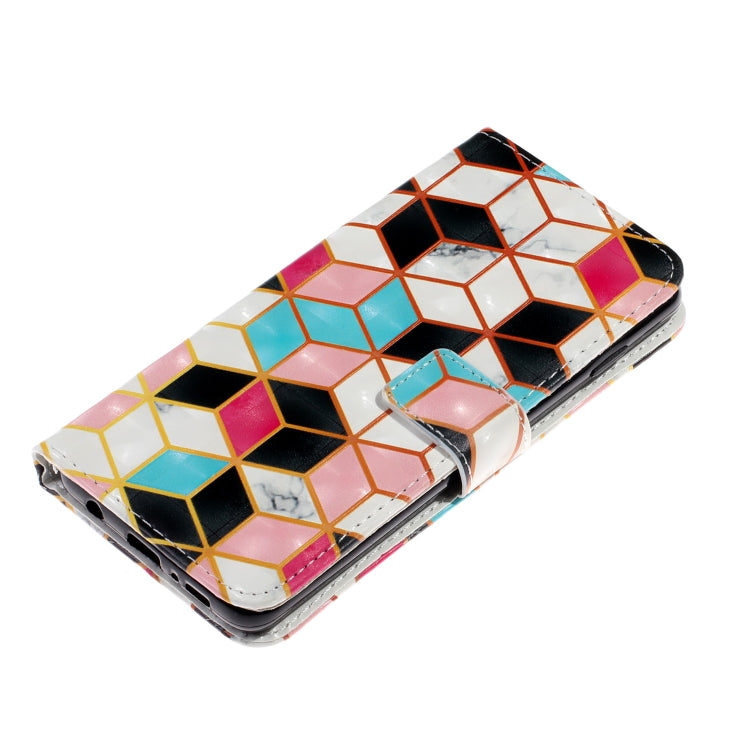 3D Painted Pattern Left and Right Open Holster, With Stand & Card Slot & Wallet For Galaxy S10