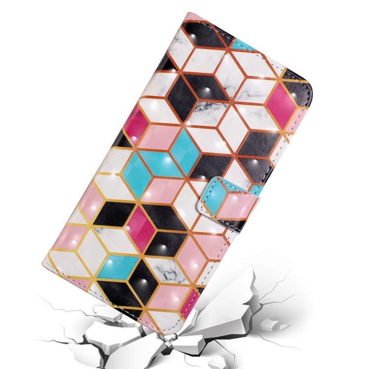 3D Painted Pattern Left and Right Open Holster, With Stand & Card Slot & Wallet For Galaxy S10