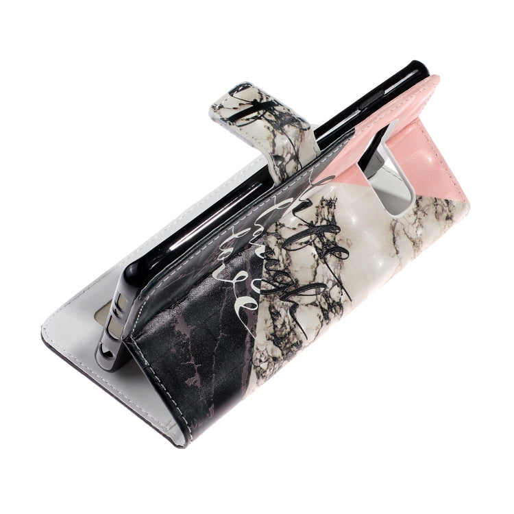 3D Painted Pattern Left and Right Open Holster, With Stand & Card Slot & Wallet For Galaxy S10
