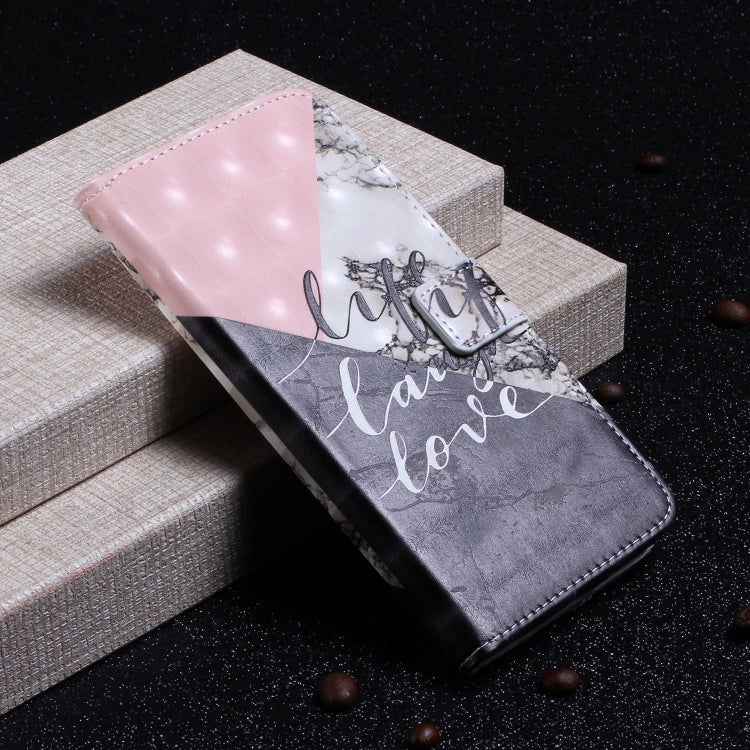 3D Painted Pattern Left and Right Open Holster, With Stand & Card Slot & Wallet For Galaxy S10