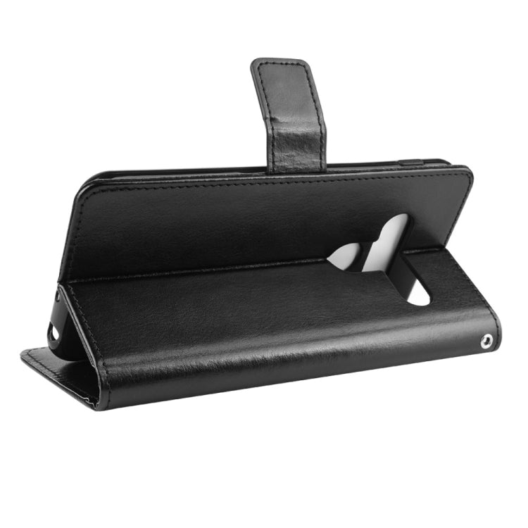 Retro Crazy Horse Texture Horizontal Flip Leather Case for LG G8S ThinQ , with Holder & Card Slots & Photo Frame