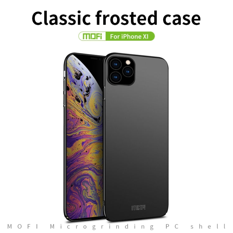 For iPhone 11 Pro MOFI Frosted PC Ultra-thin Hard Case