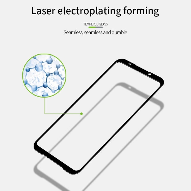 MOFI 9H 2.5D Full Screen Tempered Glass Film for Xiaomi Black shark2 Pro(Black)
