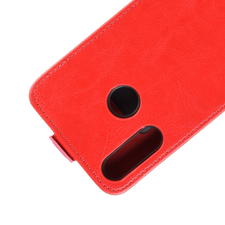 Crazy Horse Vertical Flip Leather Protective Case for LG W30