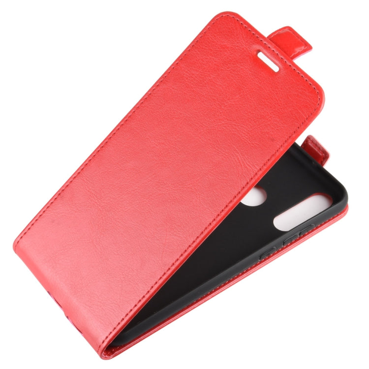 Crazy Horse Vertical Flip Leather Protective Case for LG W30