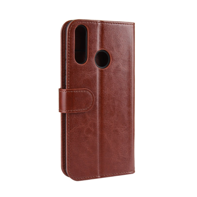 R64 Texture Single Fold Horizontal Flip Leather Case for LG W30, with Holder & Card Slots & Wallet