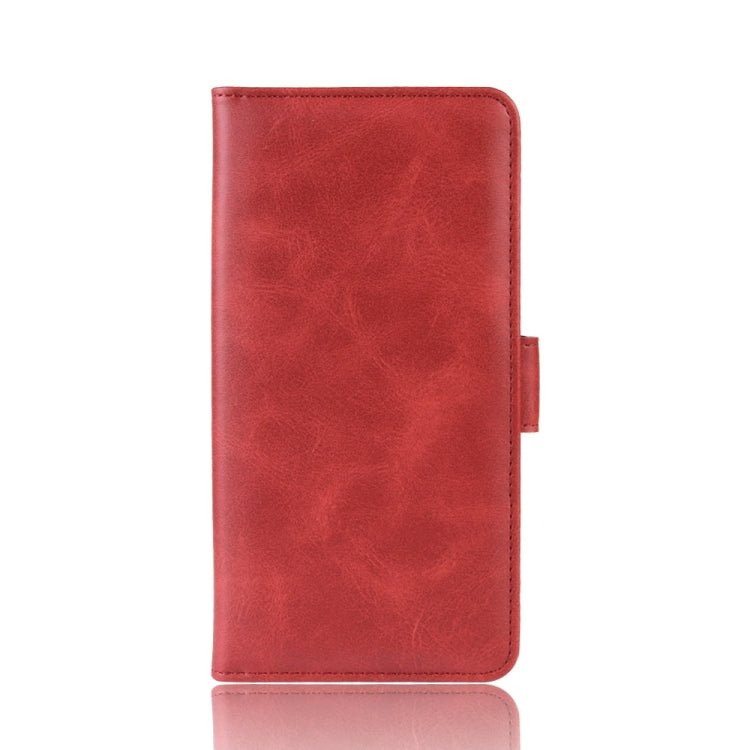 Dual-side Magnetic Buckle Horizontal Flip Leather Case for Galaxy J4+ / J4 Core, with Holder & Card Slots & Wallet & Photo Frame
