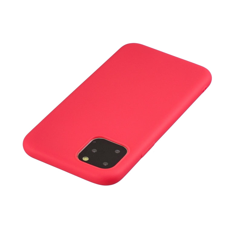 For iPhone 11 Pro Frosted Solid Color TPU Protective Case