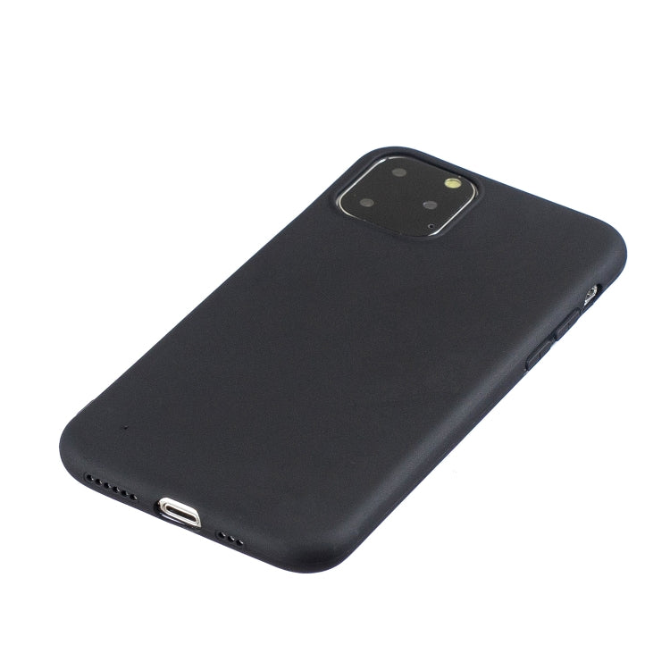 For iPhone 11 Pro Frosted Solid Color TPU Protective Case
