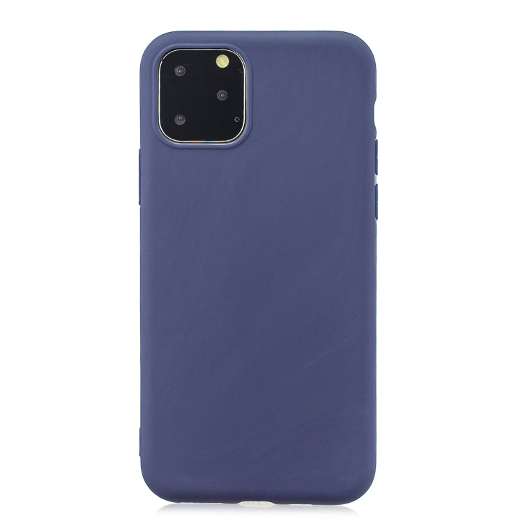 For iPhone 11 Pro Frosted Solid Color TPU Protective Case