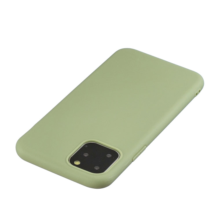 For iPhone 11 Pro Frosted Solid Color TPU Protective Case