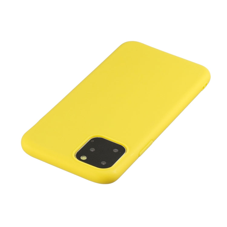 For iPhone 11 Pro Frosted Solid Color TPU Protective Case