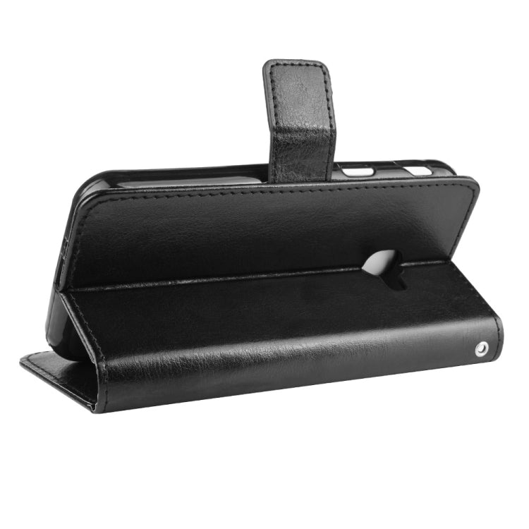 Retro Crazy Horse Texture Horizontal Flip Leather Case for Galaxy Xcover 4s / Xcover 4  , with Holder & Card Slots & Photo Frame