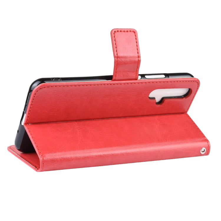 Retro Crazy Horse Texture Horizontal Flip Leather Case for HUAWEI Honor 20 , with Holder & Card Slots & Photo Frame