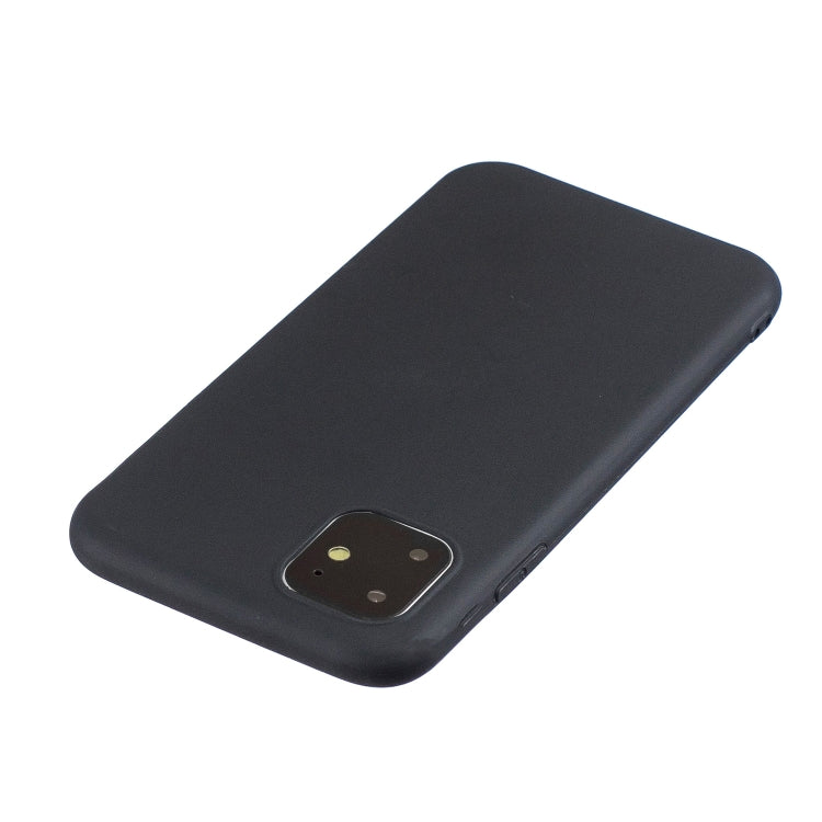 For iPhone 11 Frosted Solid Color TPU Protective Case