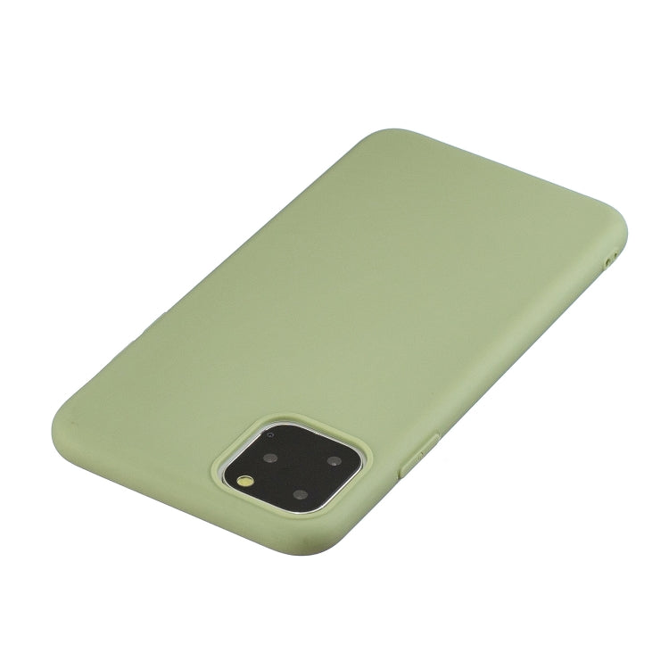For iPhone 11 Pro Max Frosted Solid Color TPU Protective Case