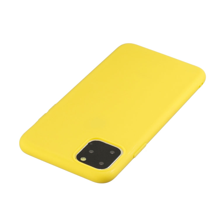 For iPhone 11 Pro Max Frosted Solid Color TPU Protective Case