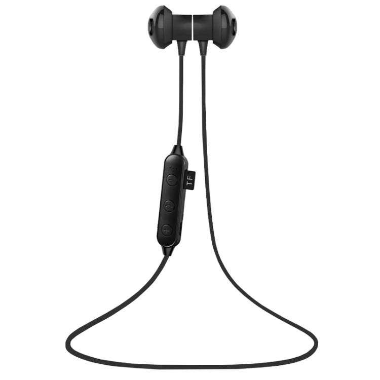DL-33 5.0 Wireless Bluetooth Earphone Insert Card Sports Sweat-proof Earphone Bass Stereo Earbud(Red)