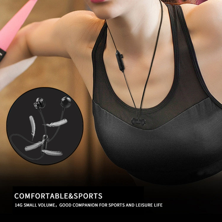 DL-33 5.0 Wireless Bluetooth Earphone Insert Card Sports Sweat-proof Earphone Bass Stereo Earbud(Red)