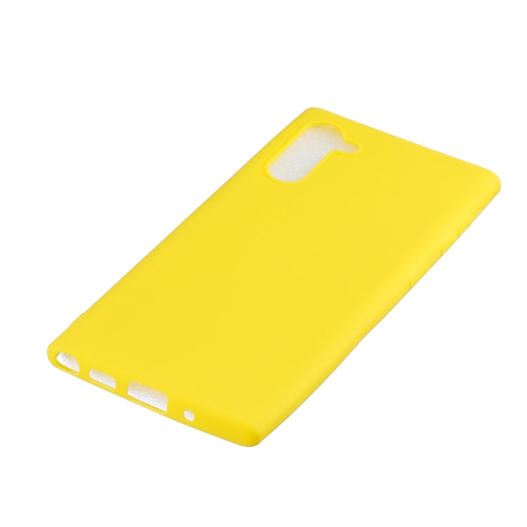 Frosted Solid Color TPU Protective Case for Galaxy Note10