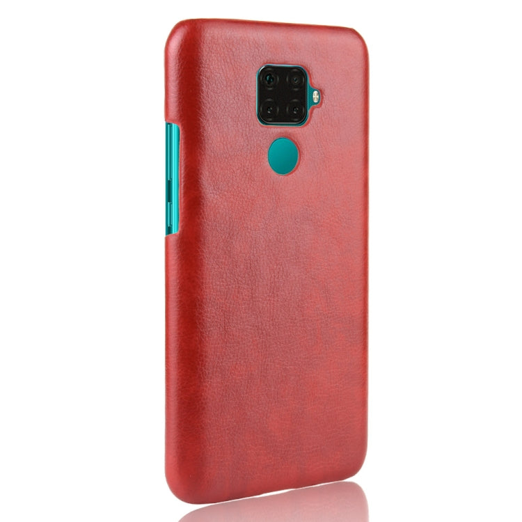 Shockproof Litchi Texture PC + PU Case For Huawei Nova 5i Pro / Mate 30 Lite