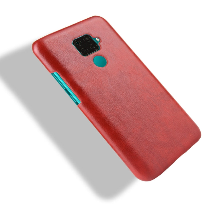 Shockproof Litchi Texture PC + PU Case For Huawei Nova 5i Pro / Mate 30 Lite