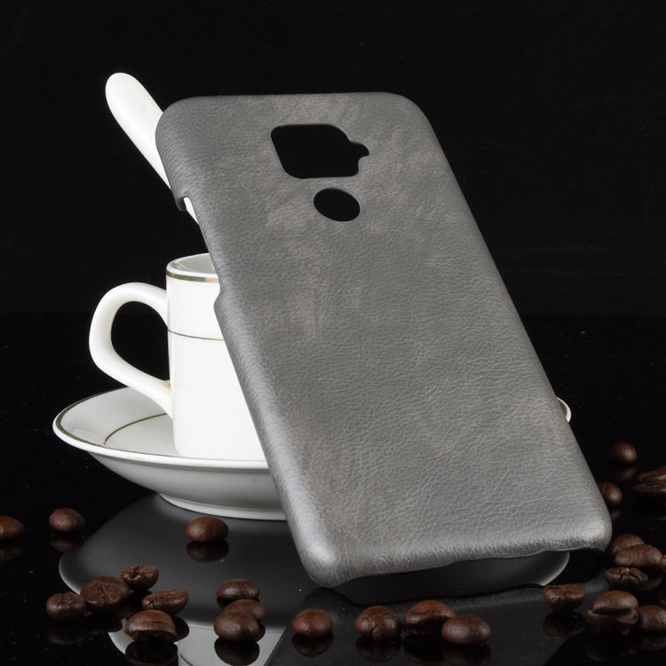Shockproof Litchi Texture PC + PU Case For Huawei Nova 5i Pro / Mate 30 Lite