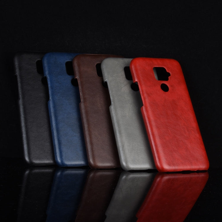 Shockproof Litchi Texture PC + PU Case For Huawei Nova 5i Pro / Mate 30 Lite
