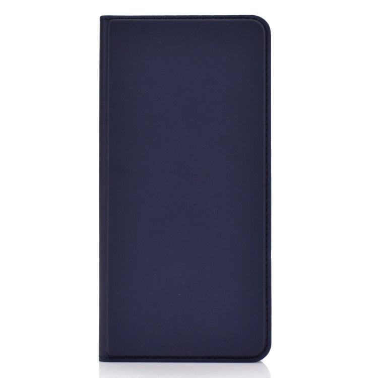 Electric Pressed Plain Texture Ultra-thin Magnetic Suction TPU + PU Leather Case with Holder & Card Slot for Galaxy Note10