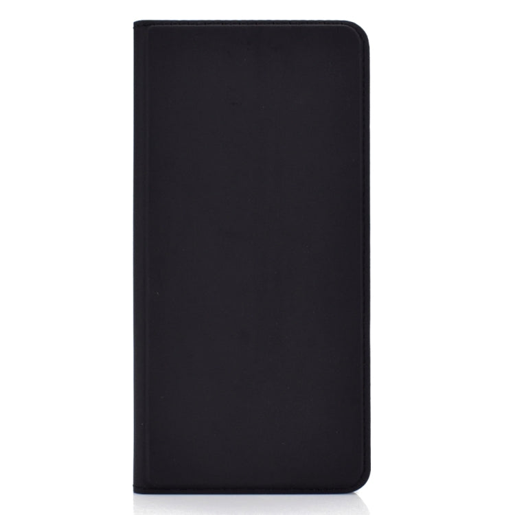 Electric Pressed Plain Texture Ultra-thin Magnetic Suction TPU + PU Leather Case with Holder & Card Slot for Galaxy Note10