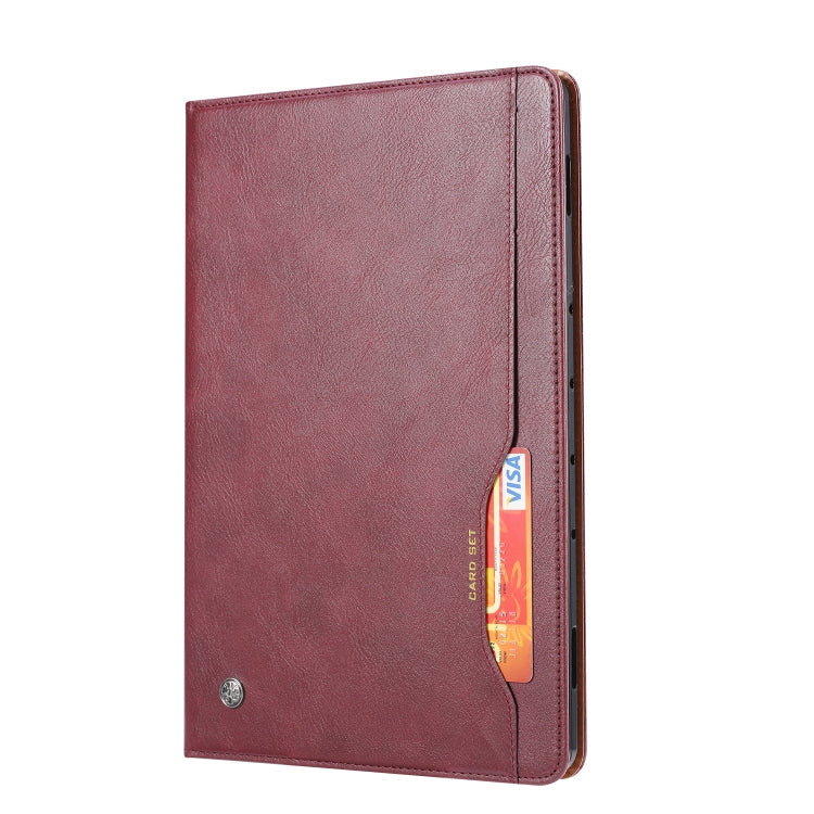 Knead Skin Texture Horizontal Flip Leather Case for Huawei MediaPad M6 8.4 2019, with Photo Frame & Holder & Card Slots & Wallet