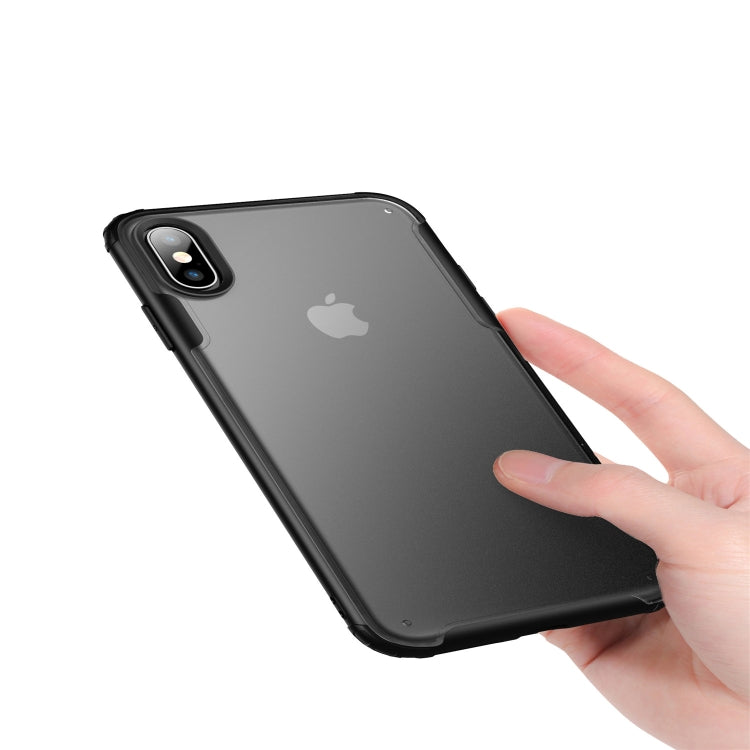 For iPhone XS Max Scratchproof TPU + Acrylic Protective Case