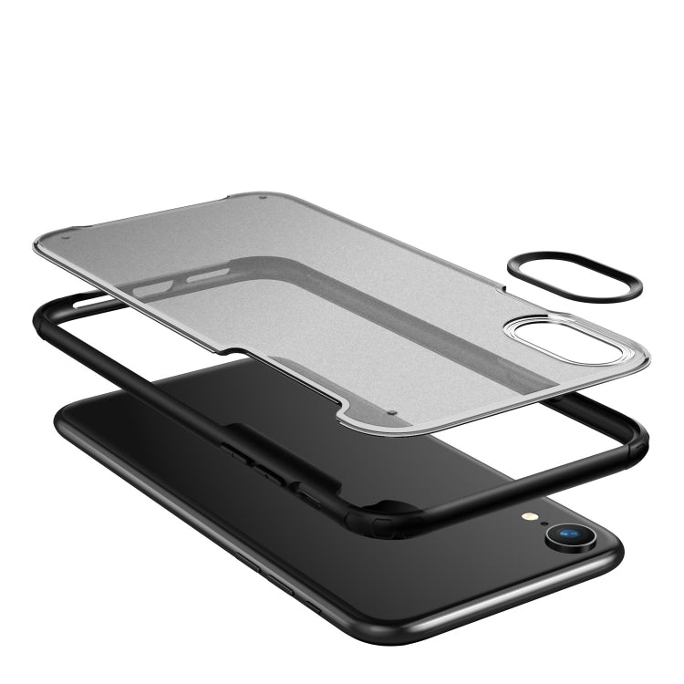 For iPhone XR Scratchproof TPU + Acrylic Protective Case