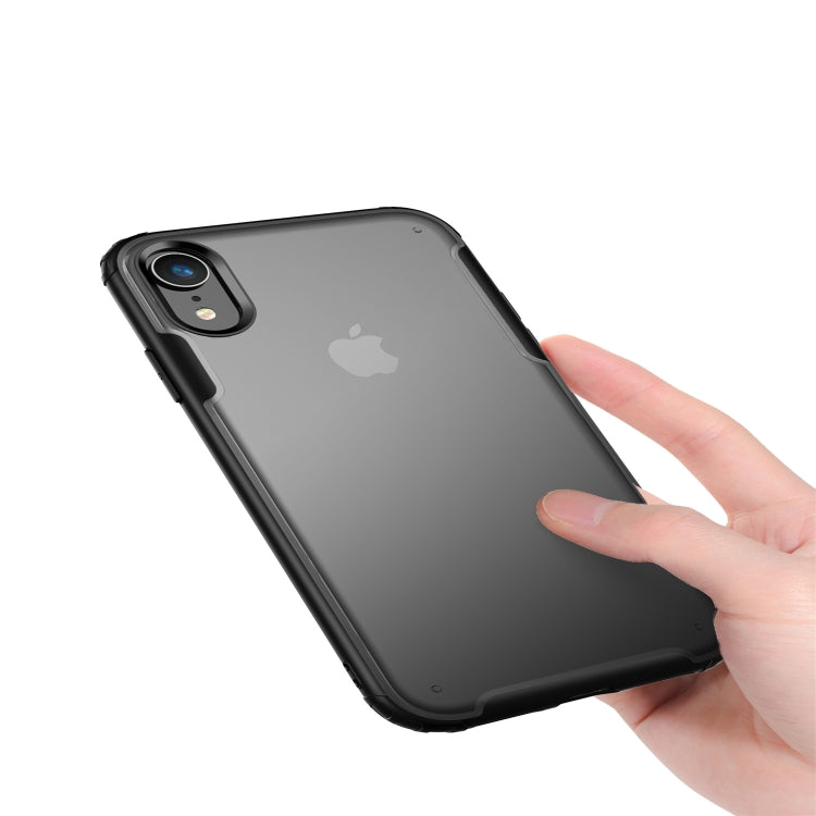 For iPhone XR Scratchproof TPU + Acrylic Protective Case