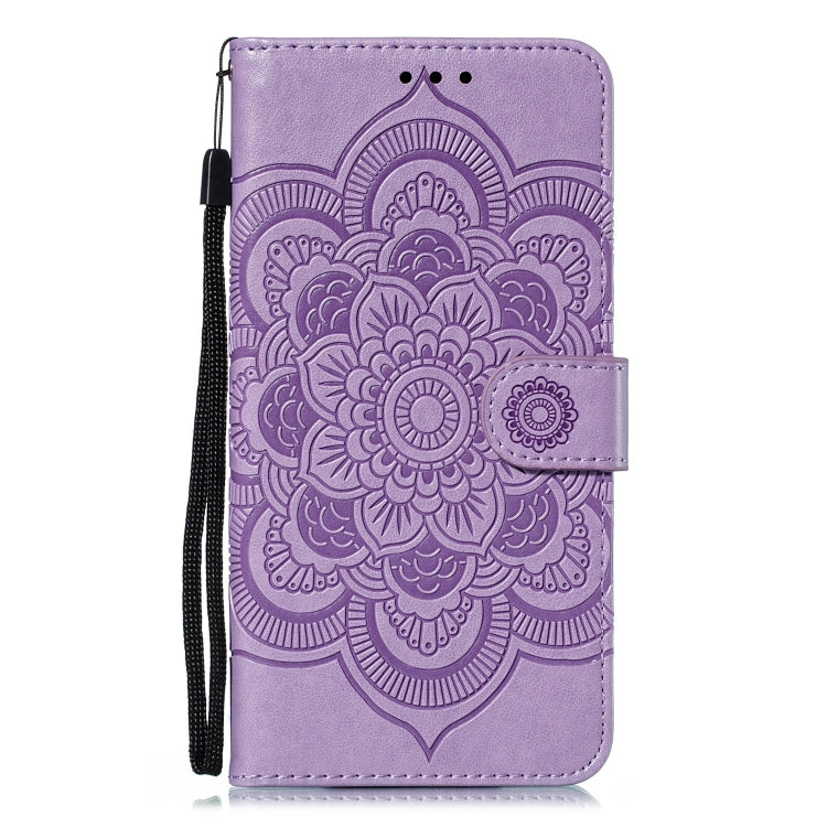 Mandala Embossing Pattern Horizontal Flip Leather Case for Xiaomi Mi CC9, with Holder & Card Slots & Wallet & Photo Frame & Lanyard