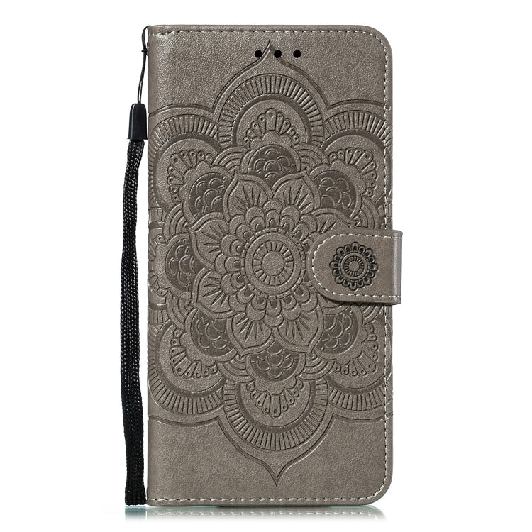 Mandala Embossing Pattern Horizontal Flip Leather Case for Xiaomi Mi CC9, with Holder & Card Slots & Wallet & Photo Frame & Lanyard
