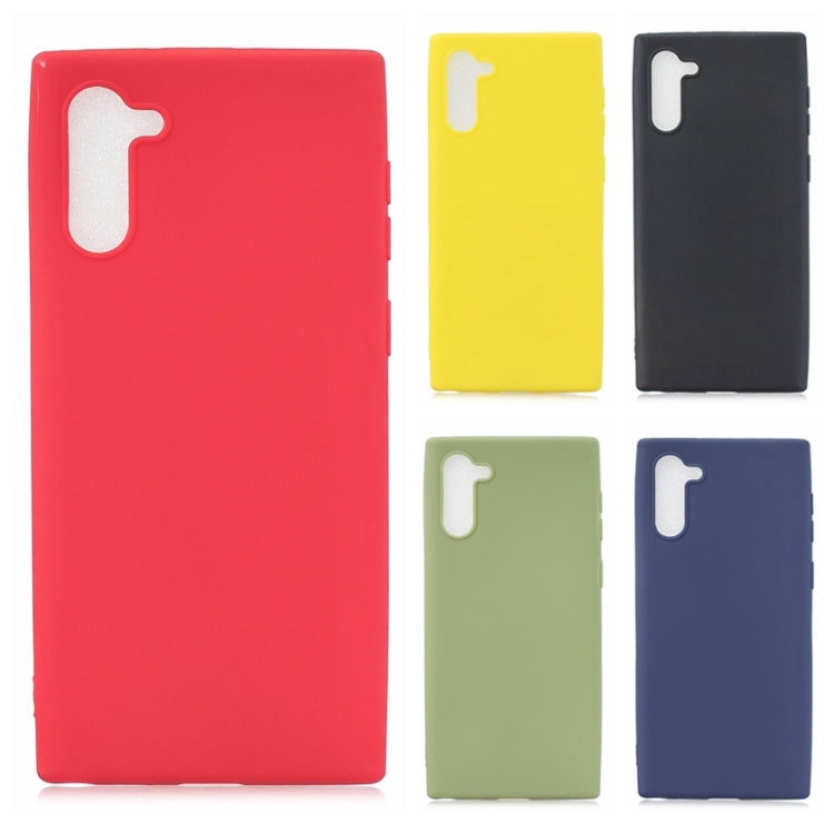 Frosted Solid Color TPU Protective Case for Galaxy Note10+