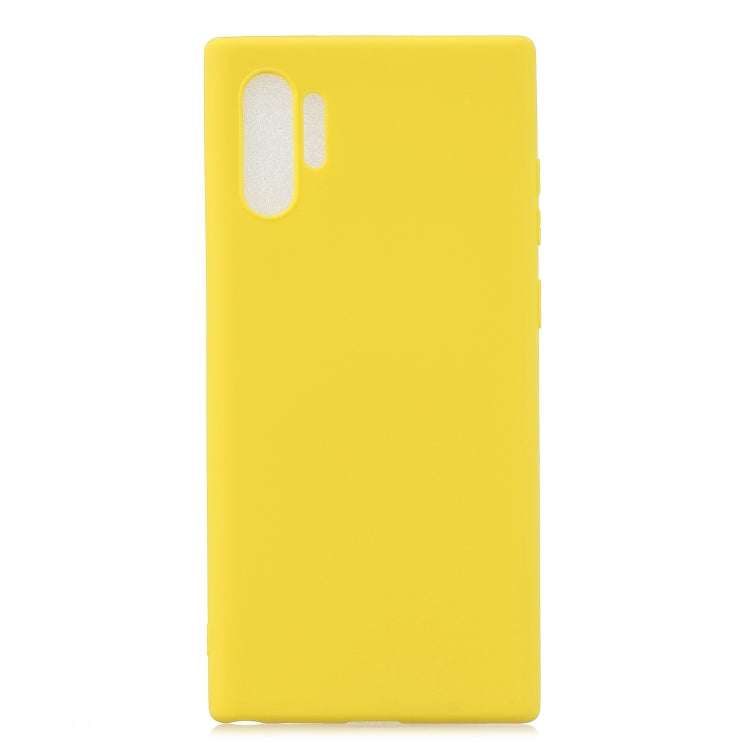 Frosted Solid Color TPU Protective Case for Galaxy Note10+