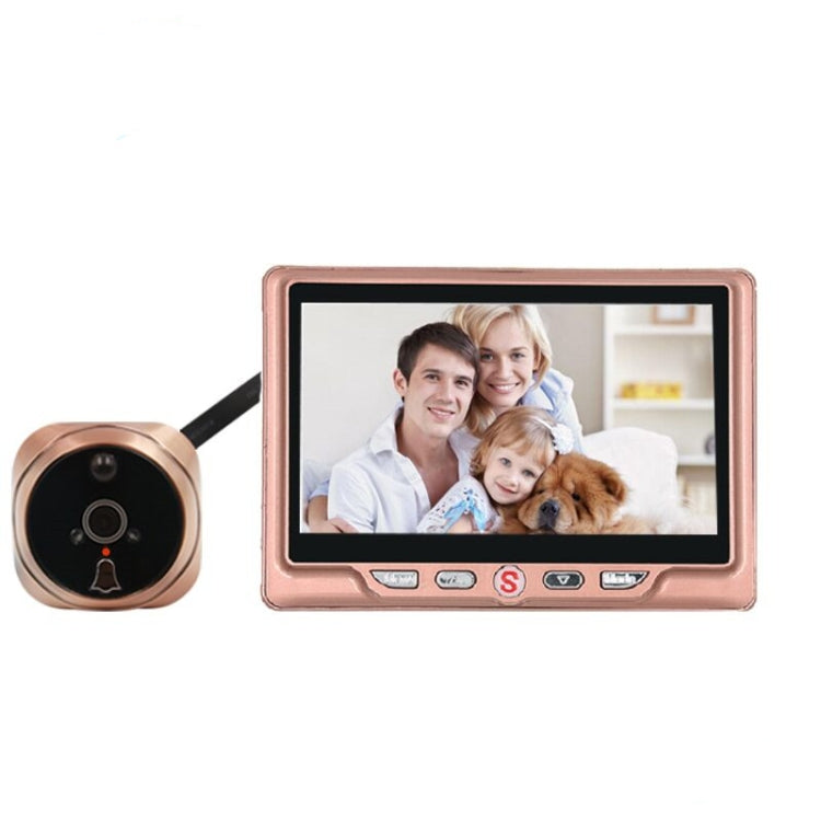 4.3 inch LCD Door Camera Recordable Digital Peephole Video Recording Motion Detect Door Eye Doorbell Video