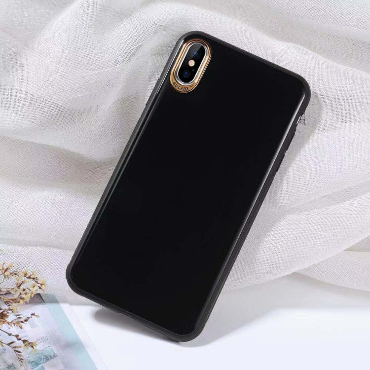 For iPhone XS SULADA Solid Color Electroplating TPU Case