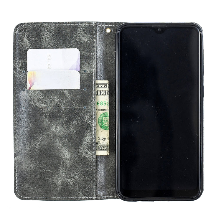 Copper Buckle Nappa Texture Horizontal Flip Leather Case for Galaxy A10 / M10, with Holder & Card Slots & Wallet