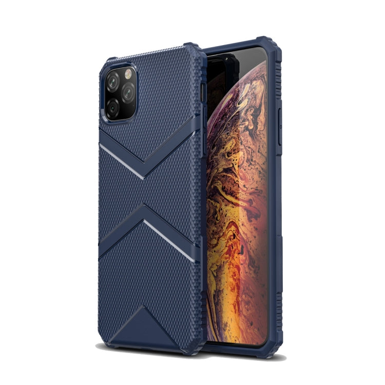 For iPhone 11 Pro Diamond Shield TPU Drop Protection Case(Blue)