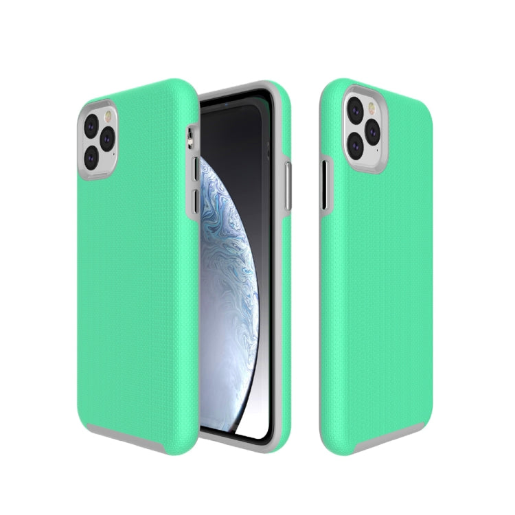 For iPhone 11 Pro Anti-slip Armor Texture TPU + PC Case