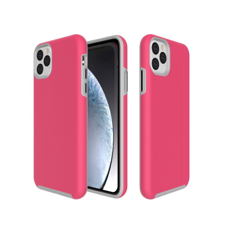 For iPhone 11 Pro Anti-slip Armor Texture TPU + PC Case