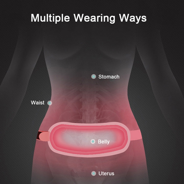 USB Electric Heating Waist Pad For Women Menstrual Cramp Relief Pain Health Care Warm Uterus Belt