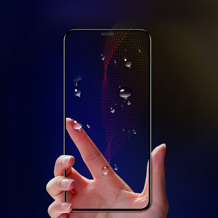 For iPhone 11 / XR mocolo 0.33mm 9H 3D Full Glue Curved Full Screen Tempered Glass Film
