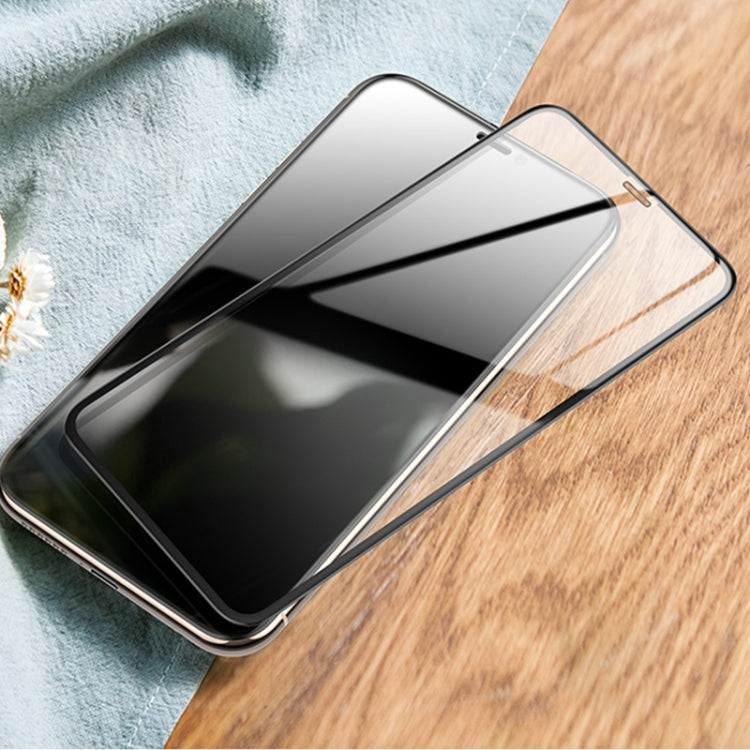 For iPhone 11 / XR mocolo 0.33mm 9H 3D Full Glue Curved Full Screen Tempered Glass Film