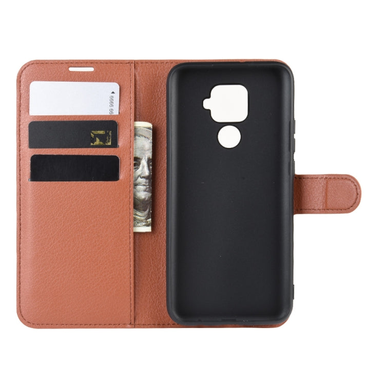 Litchi Texture Horizontal Flip Leather Case for Huawei Mate 30 Lite / Nova 5i Pro, with Wallet & Holder & Card Slots