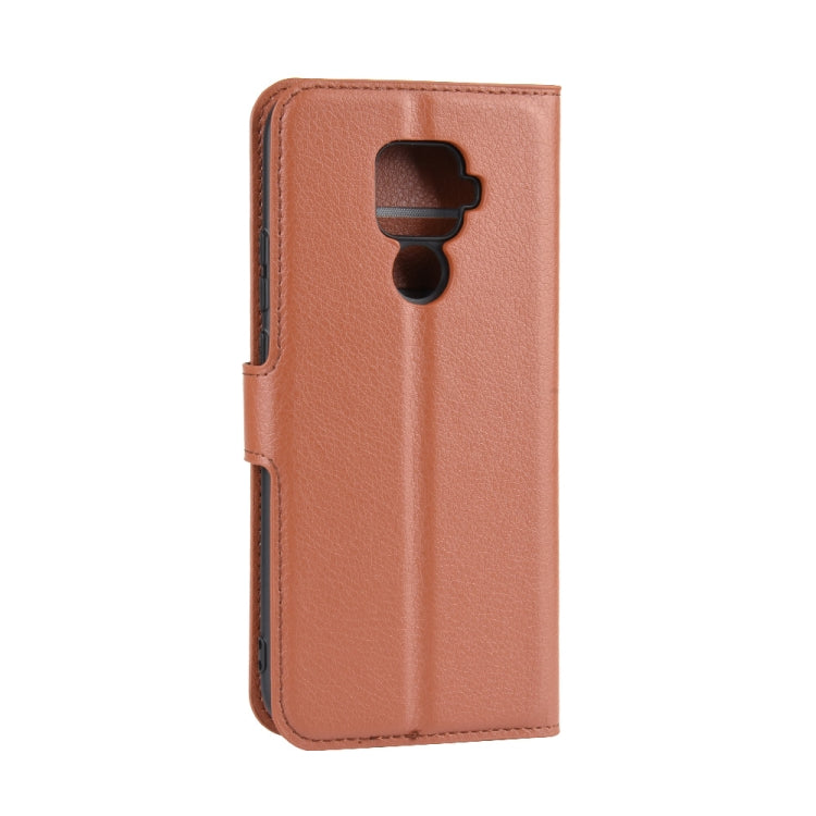 Litchi Texture Horizontal Flip Leather Case for Huawei Mate 30 Lite / Nova 5i Pro, with Wallet & Holder & Card Slots